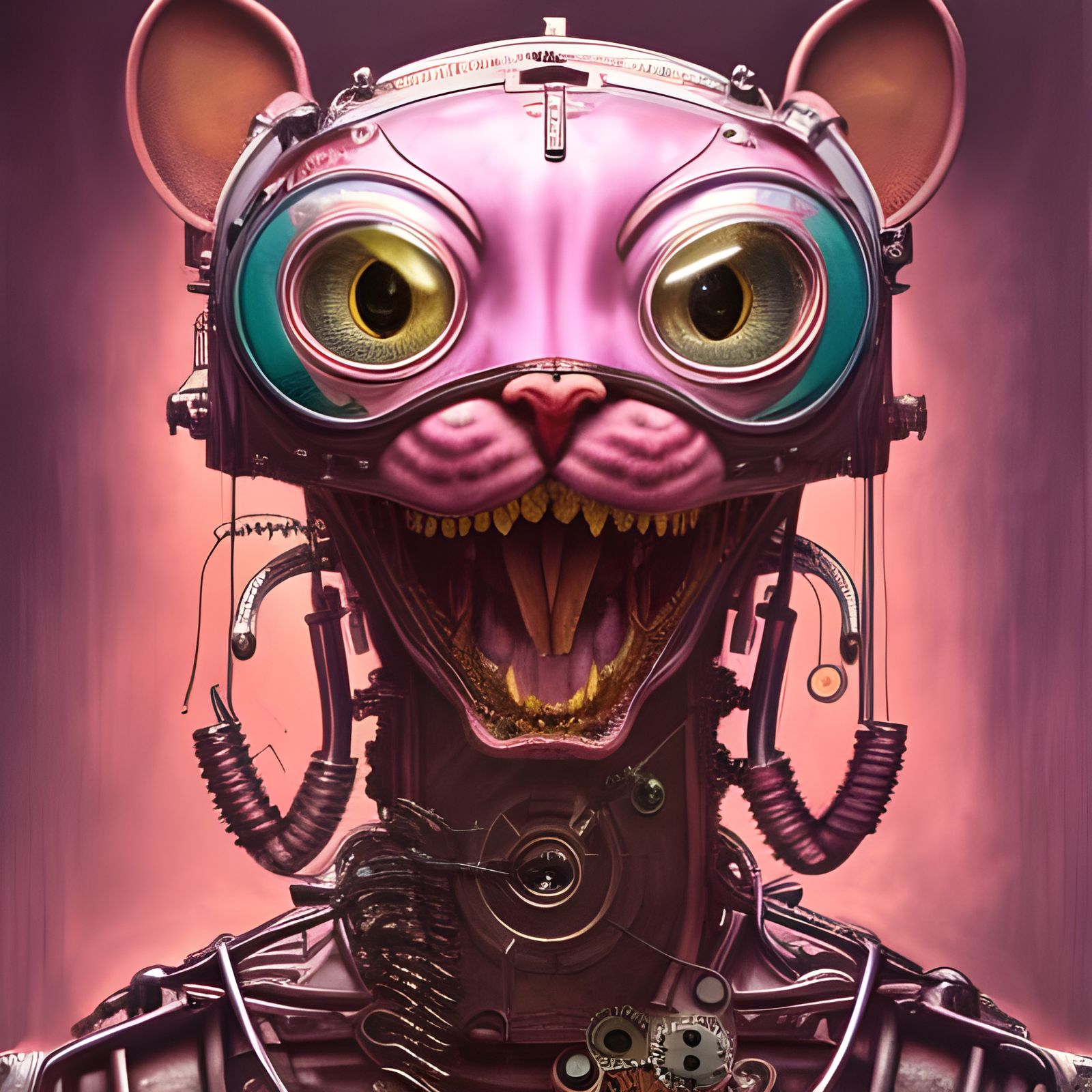 Pink Panther Inspired - AI Generated Artwork - NightCafe Creator