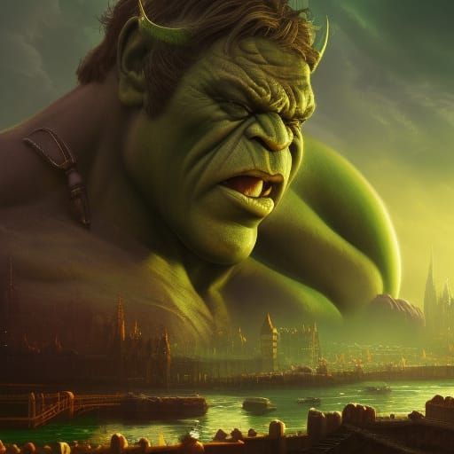 The Incredible Hulk of Notre Dame - AI Generated Artwork - NightCafe ...