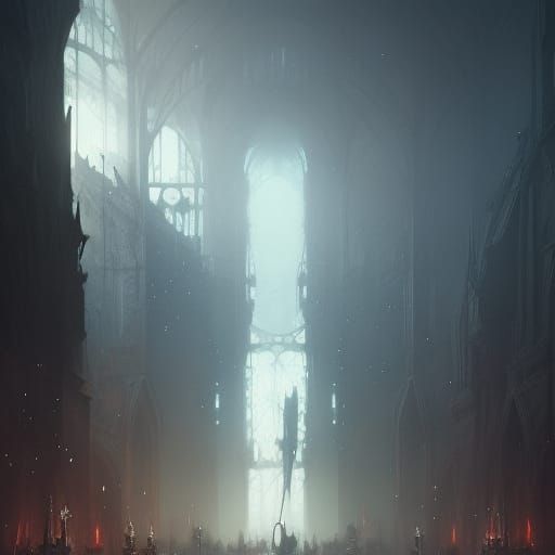 Cathedral - AI Generated Artwork - NightCafe Creator