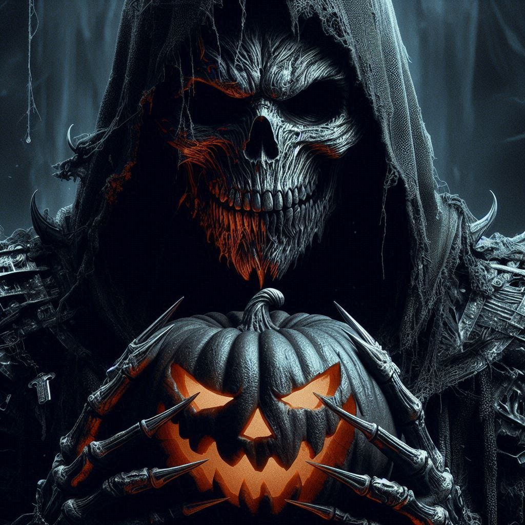 Scary, spooky pumpkins are afoot.....