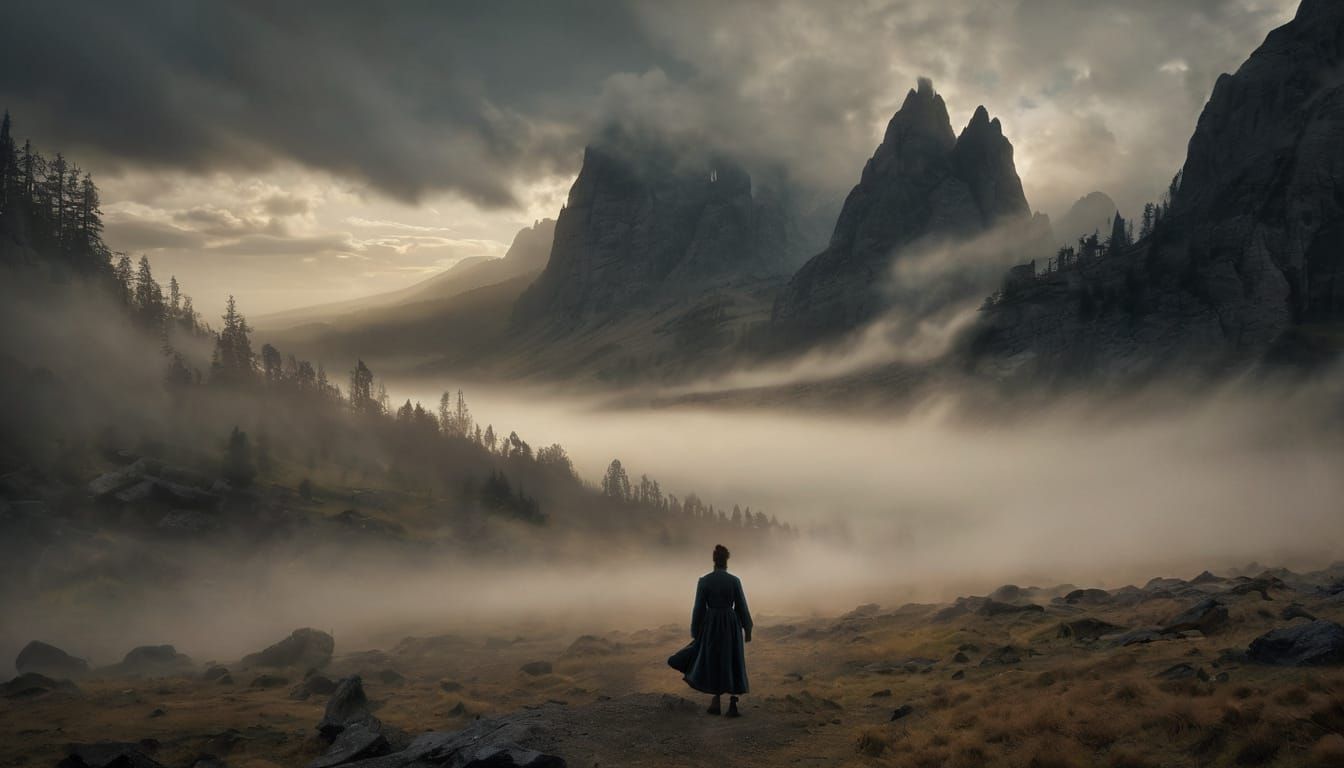 Ethereal Landscape in Moody HDR Photography