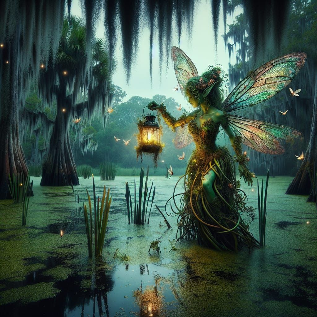 Fairy of the swamp  by @Pharaoh Julia