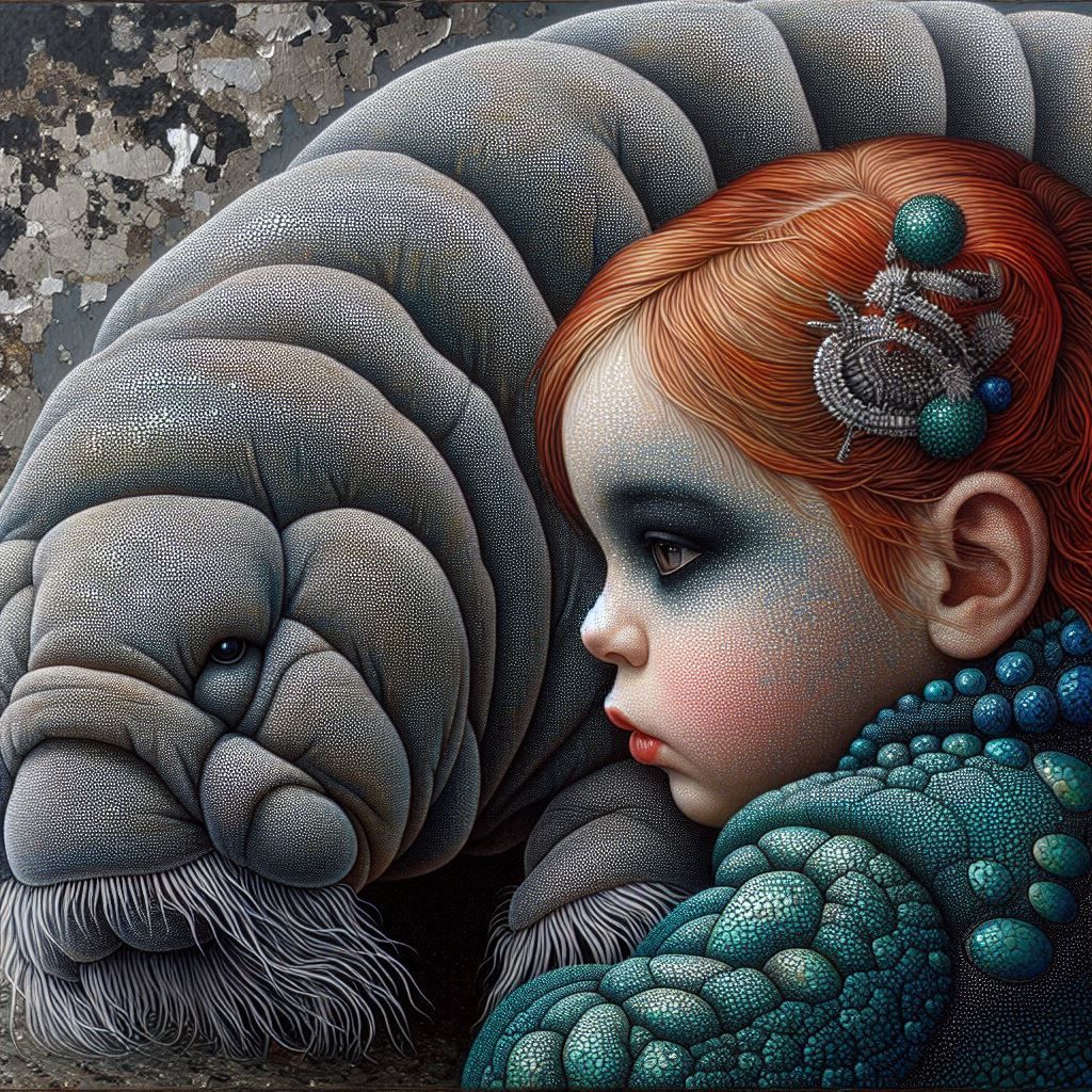 Girl and Tardigrade