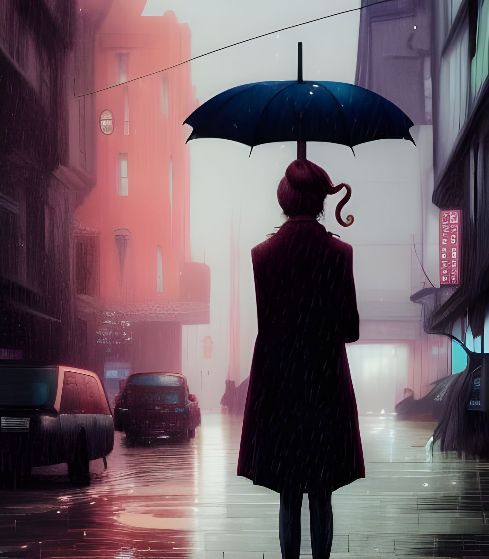 Cryin' in The Rain  by @Bachka