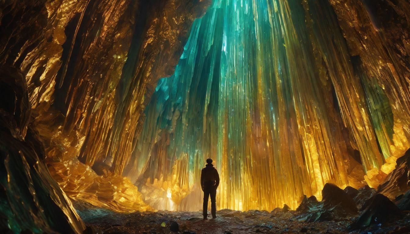 Crystalline Cavern 01  by @jimdittmer