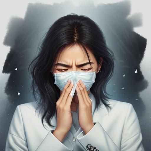 Even if a runny nose and tears obscure my vision