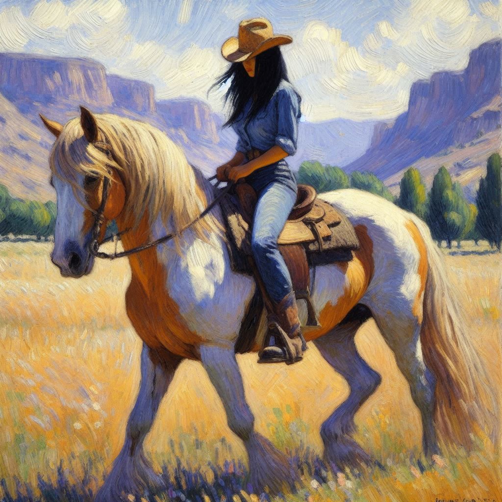 When She's Ridin' She's Right