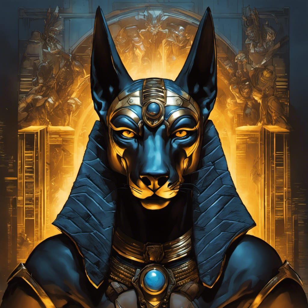 ANUBIS. - AI Generated Artwork - NightCafe Creator