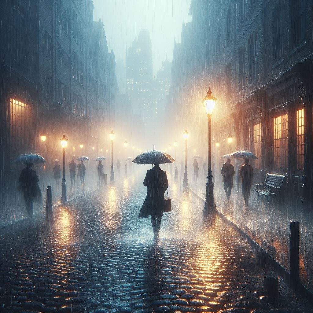 From the series “Under rainfall”