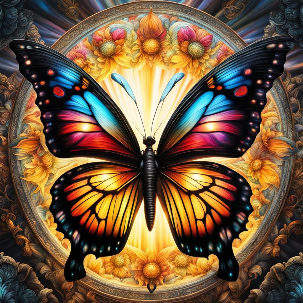 Butterfly - AI Generated Artwork - NightCafe Creator