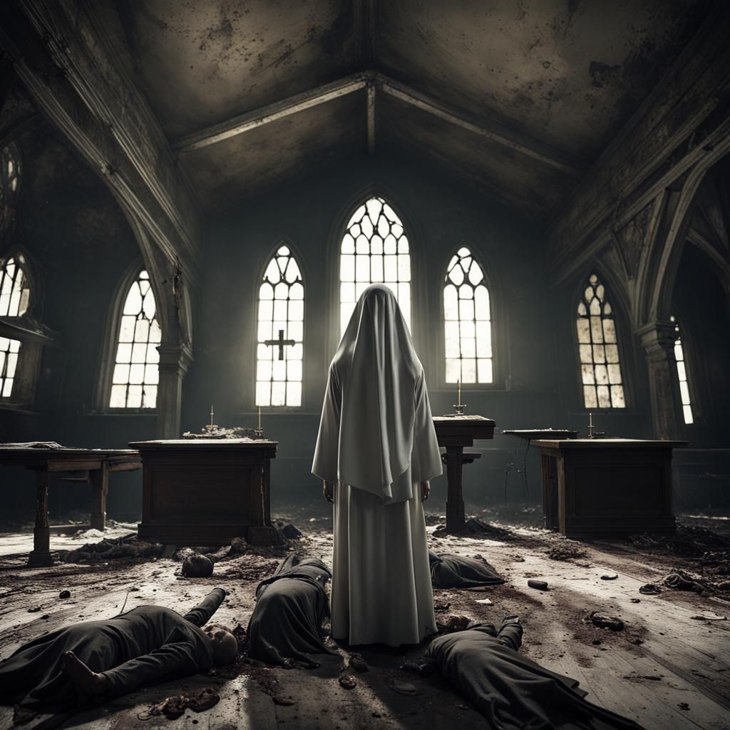 Haunted Nuns of the Abandoned Chapel / Occult / Horror Congregation ...