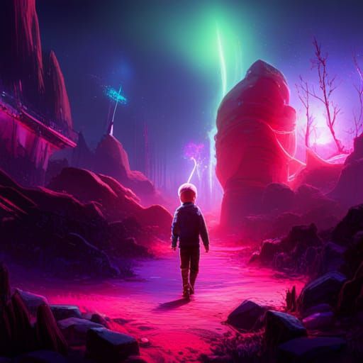 Neon Forest Portal