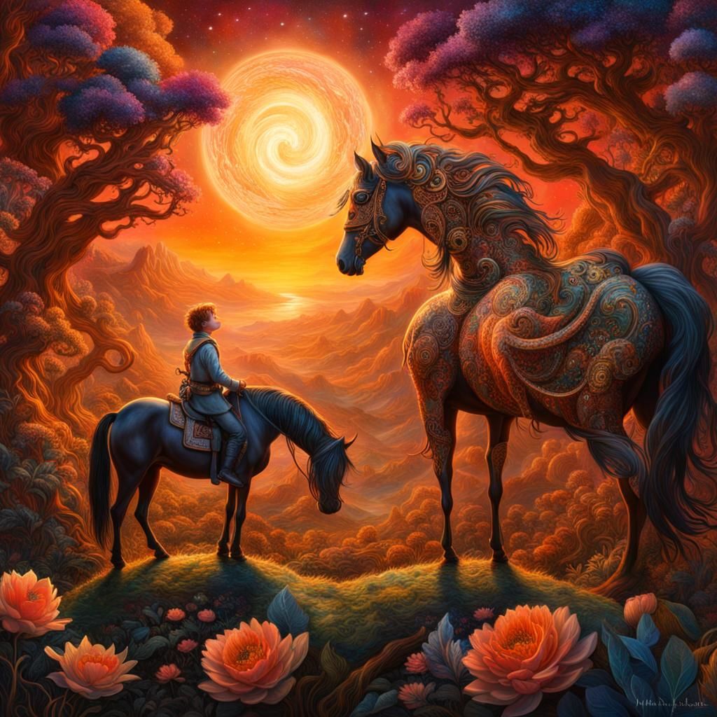 Sunset with friends