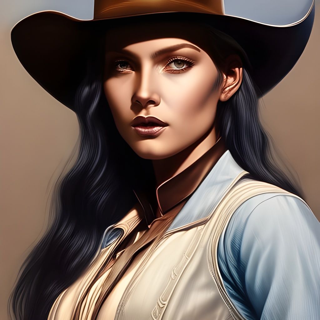 Cowgirl  by @WaveArt