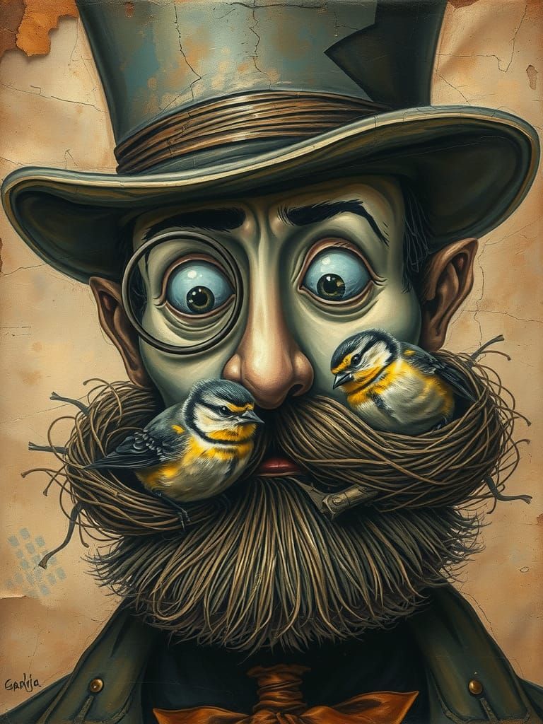 * Mister Birdie Beard *  by @007JaneBlond