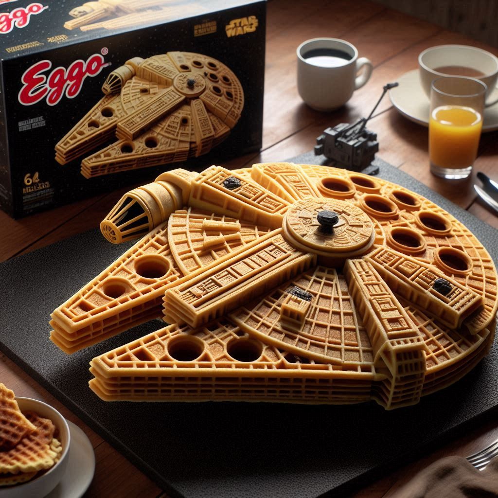 Millennium Falcon Eggo Building Set