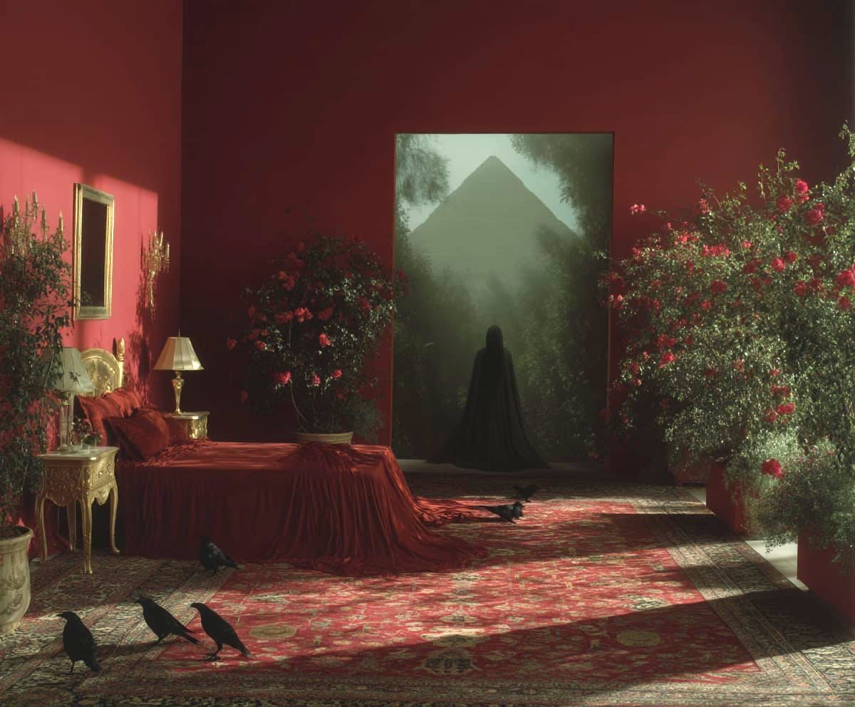 A Doorway Drawn In Everything Thin