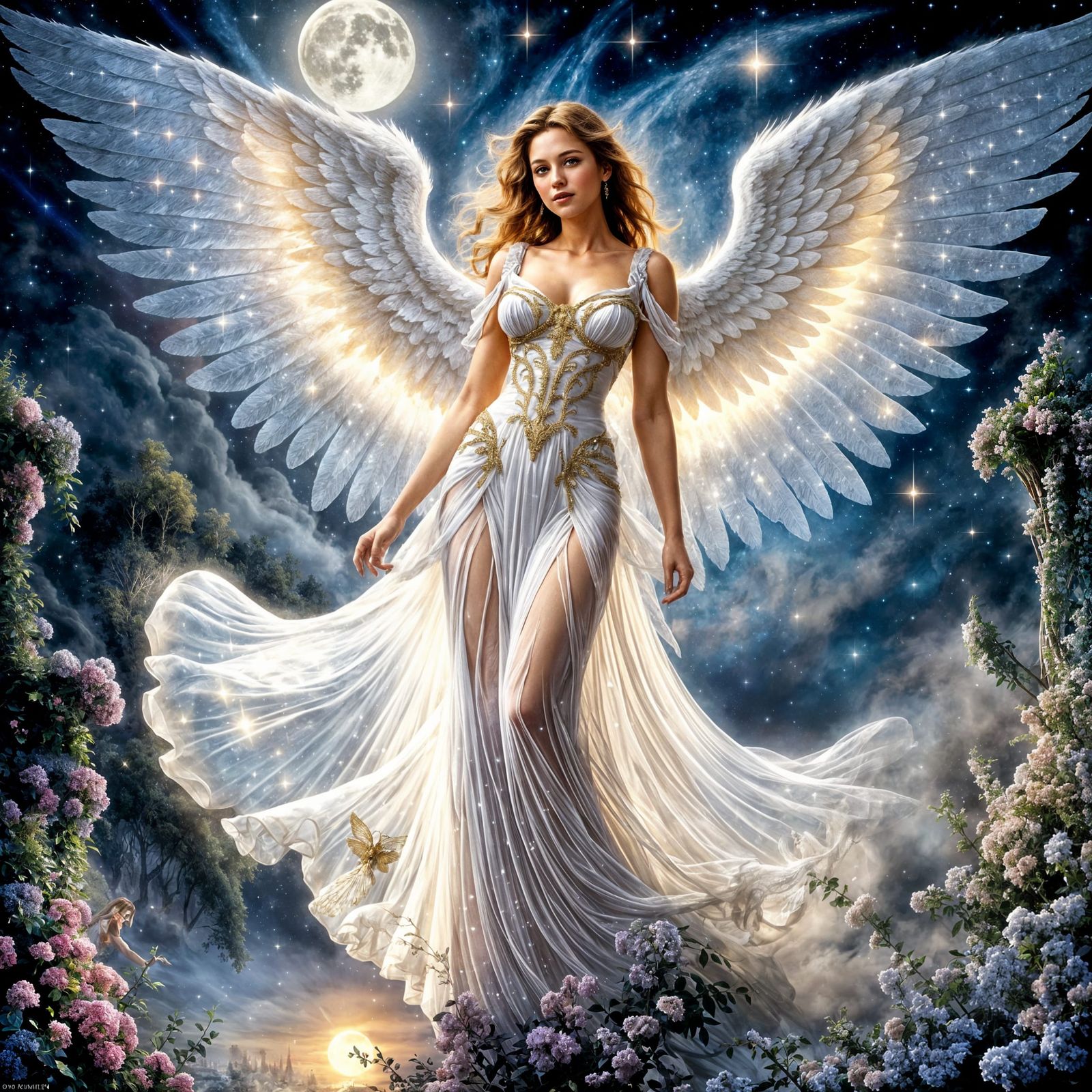 Angel wings  by @Merumeru Meru