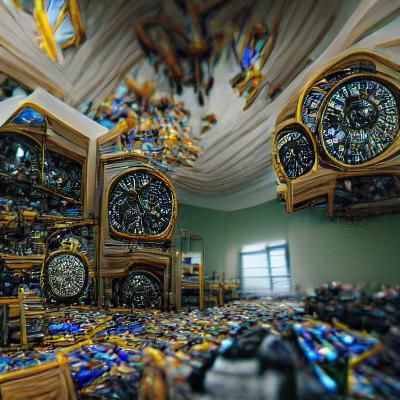 The clocks that stood against time itself