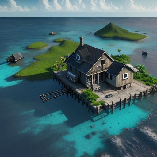 Rickety Oceanside Settlement