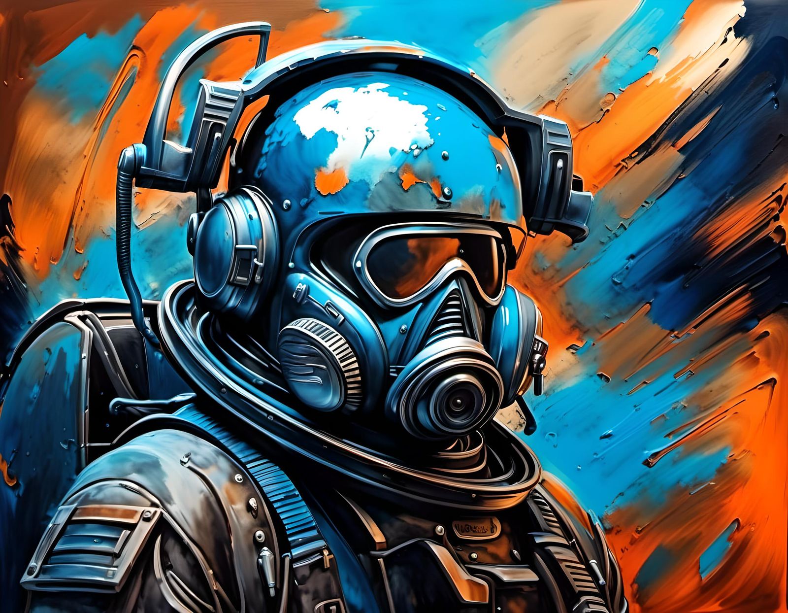 Eigentlich hatte Erich nur eine Abenteuerreise gebucht ,trending on Artstation , action painting , detailed painting , m...