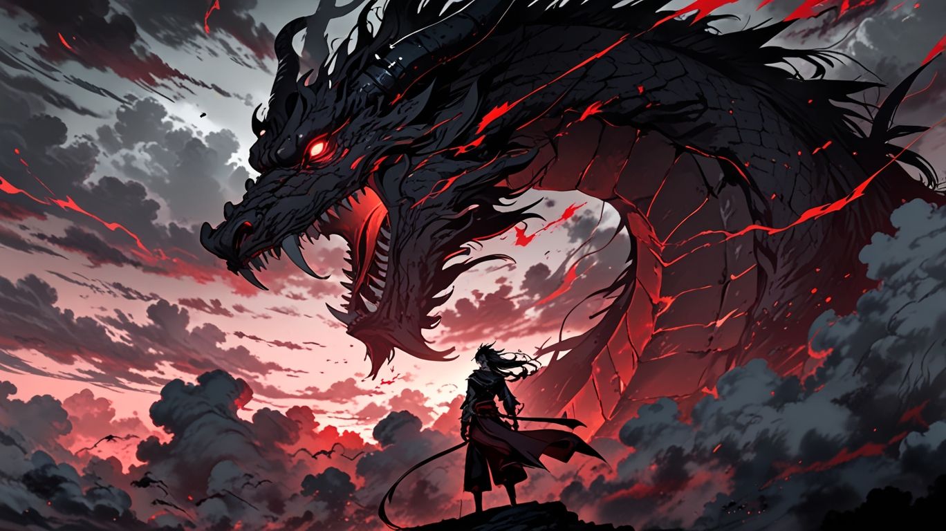 The Dark Emperor and the Ryuu dragon
