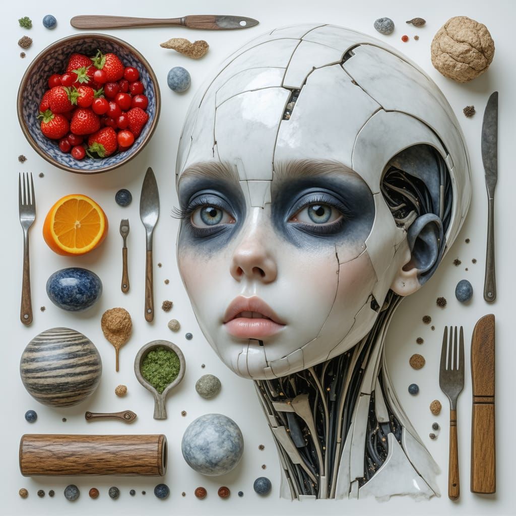 Fun with SD3.5 - 🎶One of these things is not like the other...