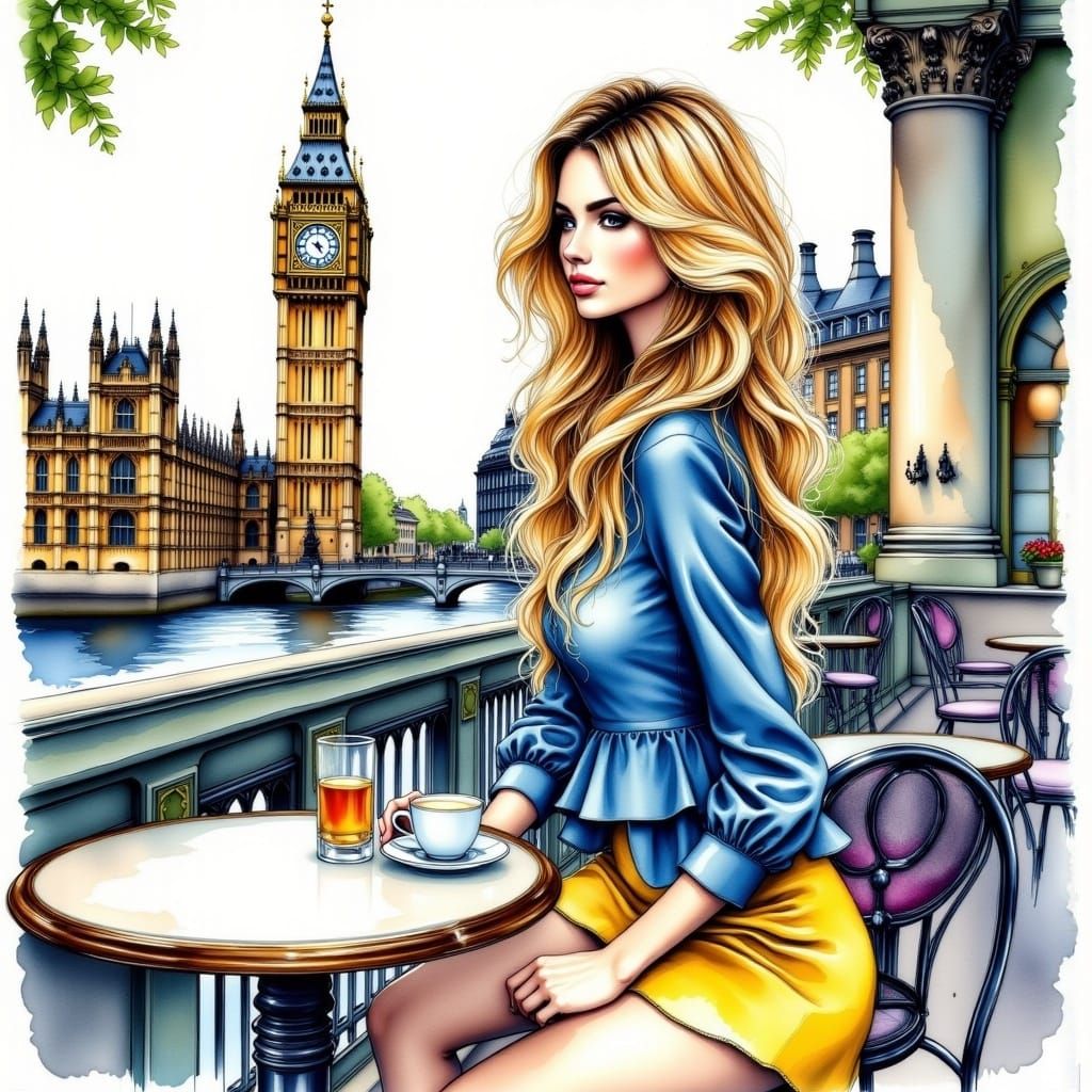 <lora:Ink illustration:1.0>