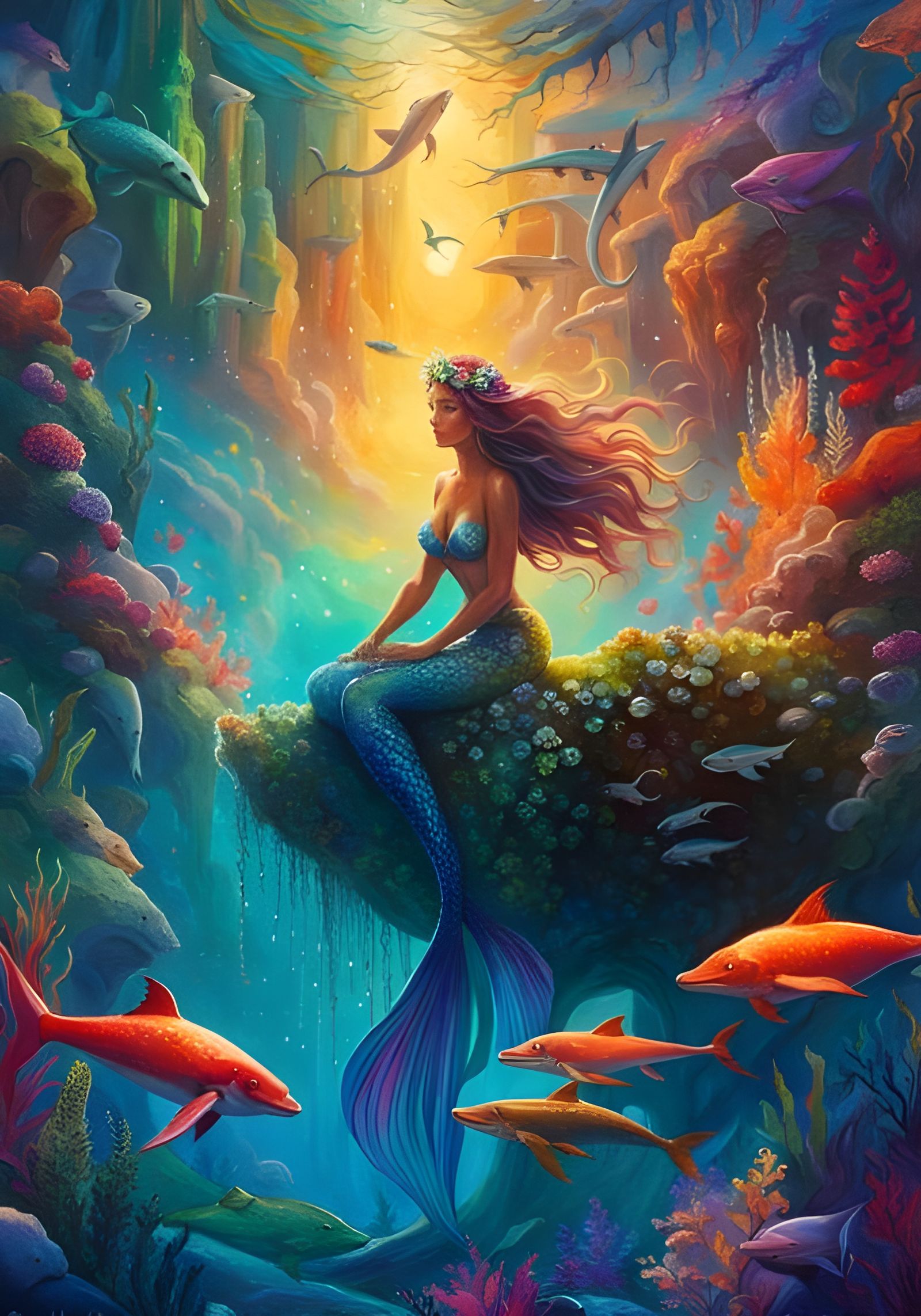 Mermaid  by @Elaine AJ
