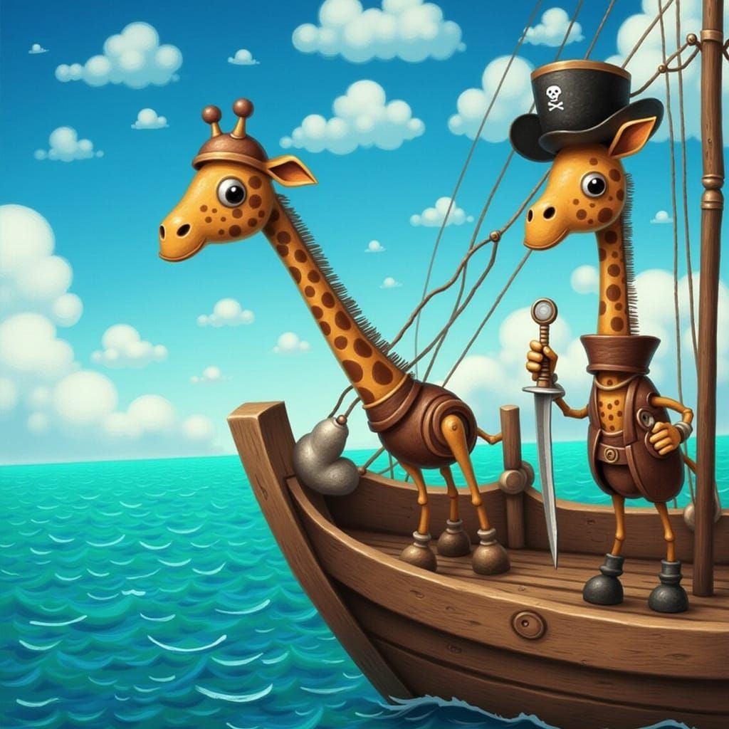 Giraffe Pirates
<lora:XenoByte:1.0>