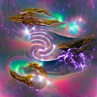 space energies flowing