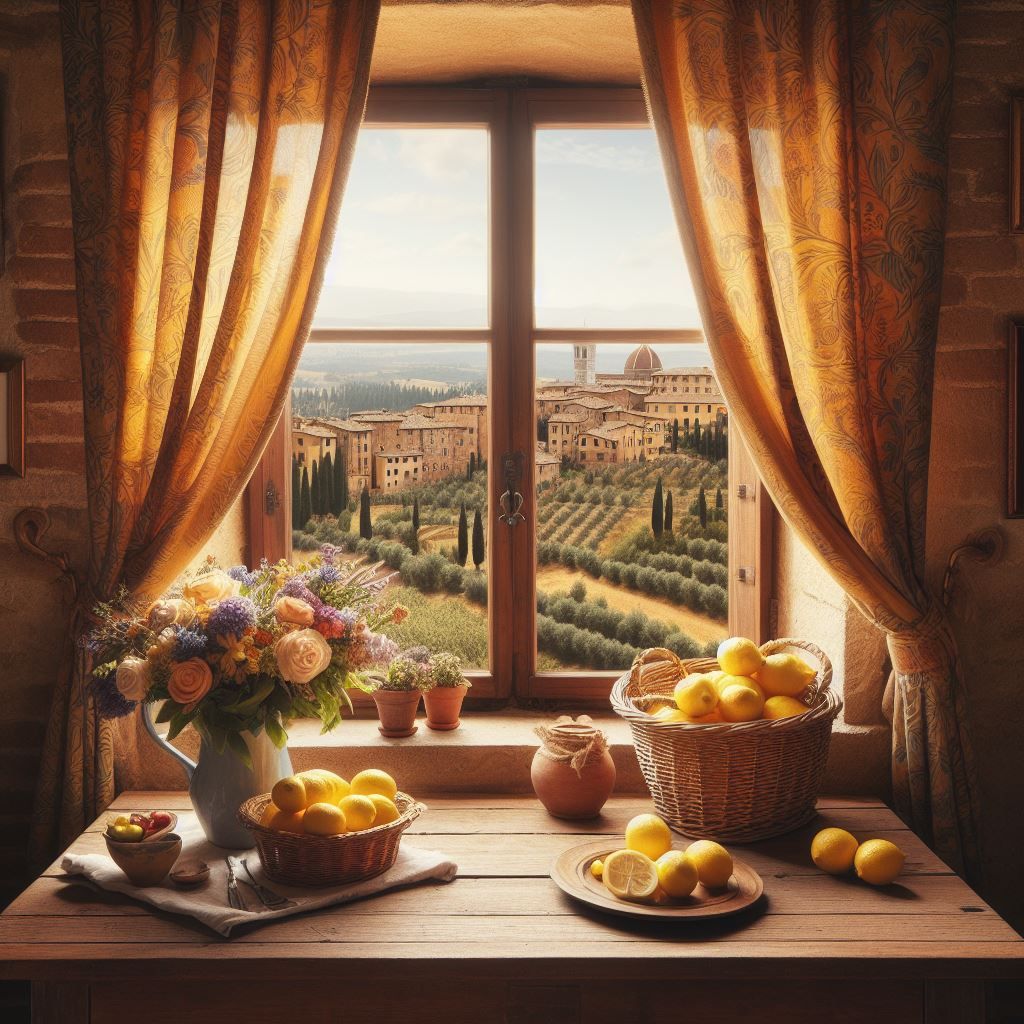 Window View of Tuscany