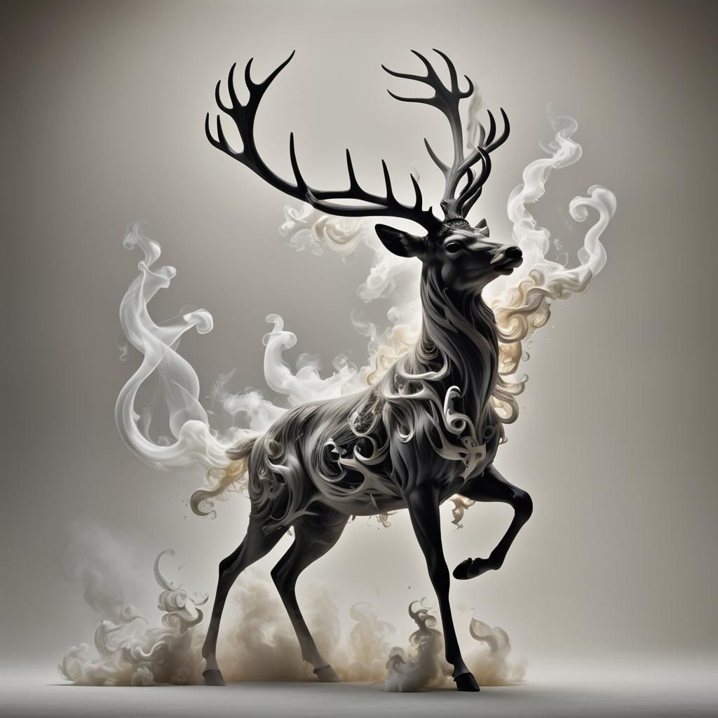 Smoke deer