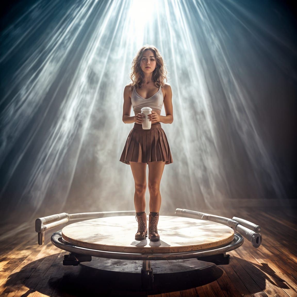 Milkshake vibrator plate