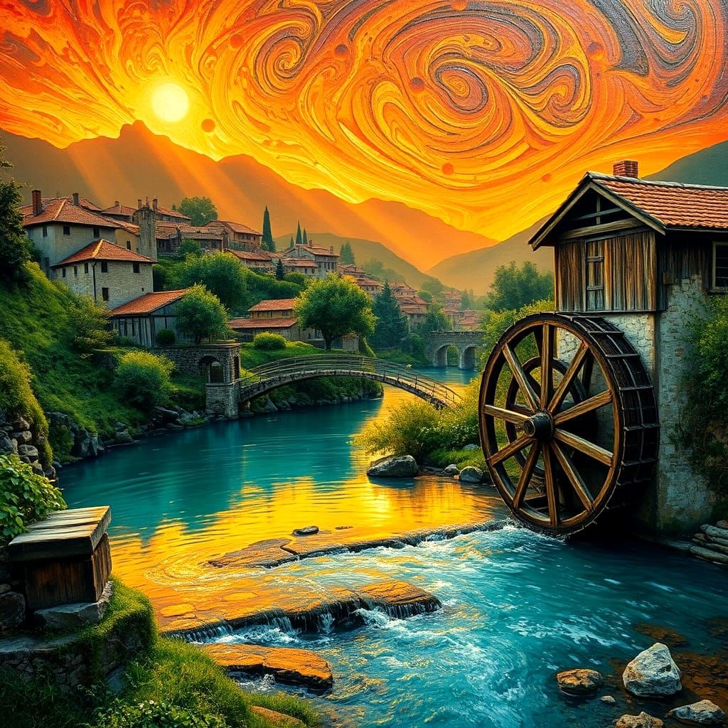 water Wheel   by @Arturo