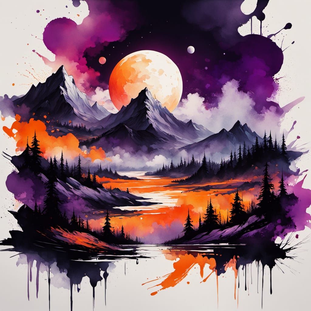 ניצוצות דיו גחמניים