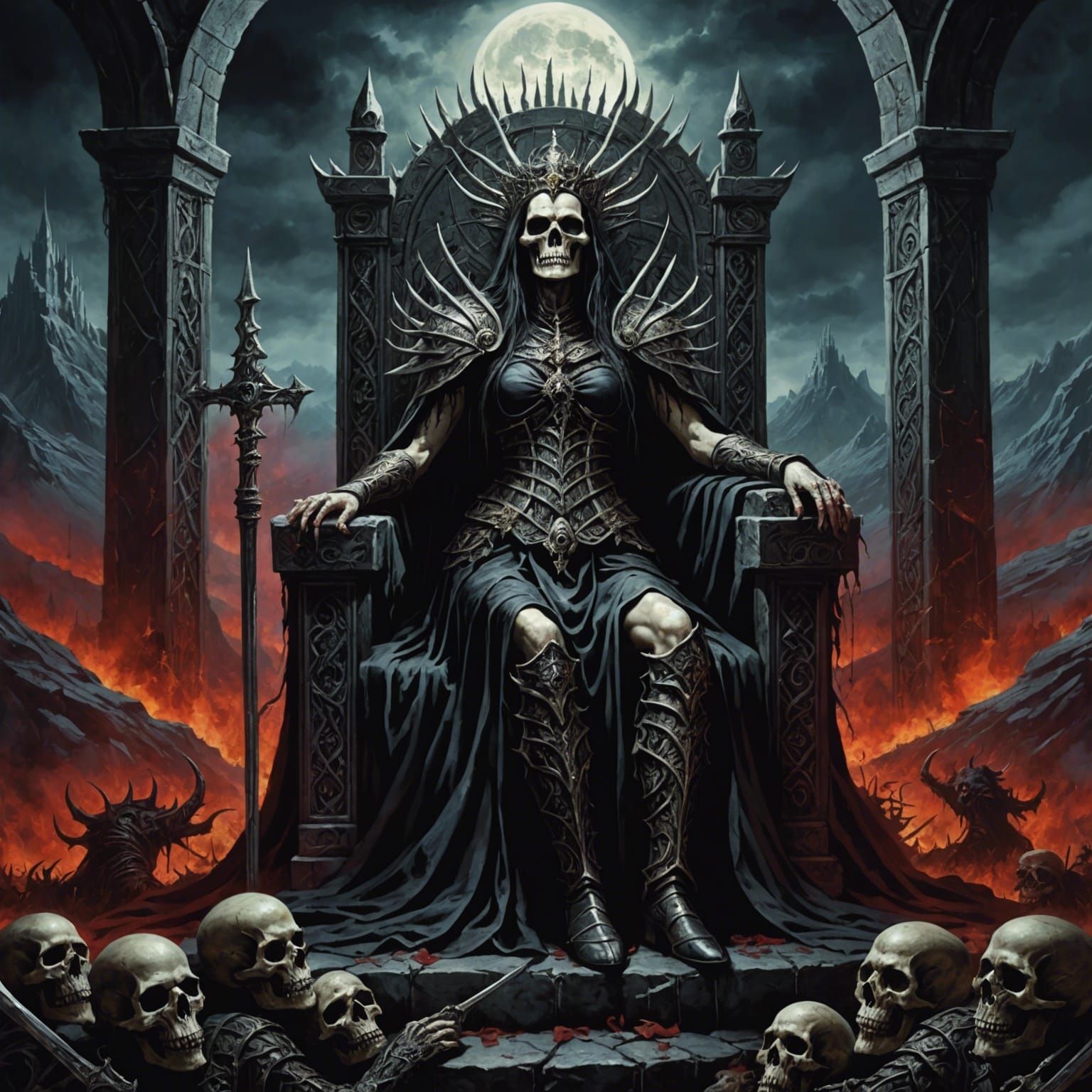 Monday Mashup: Death Empress  by @Metal Album Man