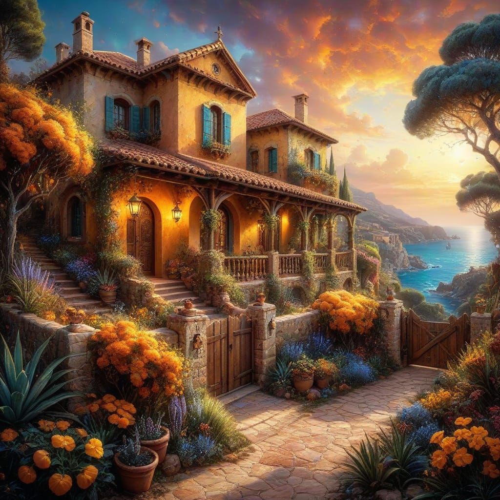 Mediterranean Style Villa