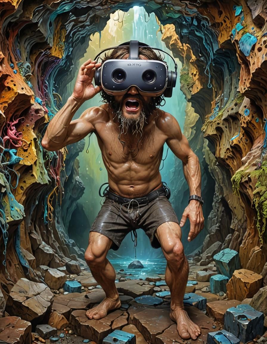 Cave men in future