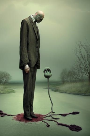 Surreal Stopmotion Scene in Hyperrealistic Style