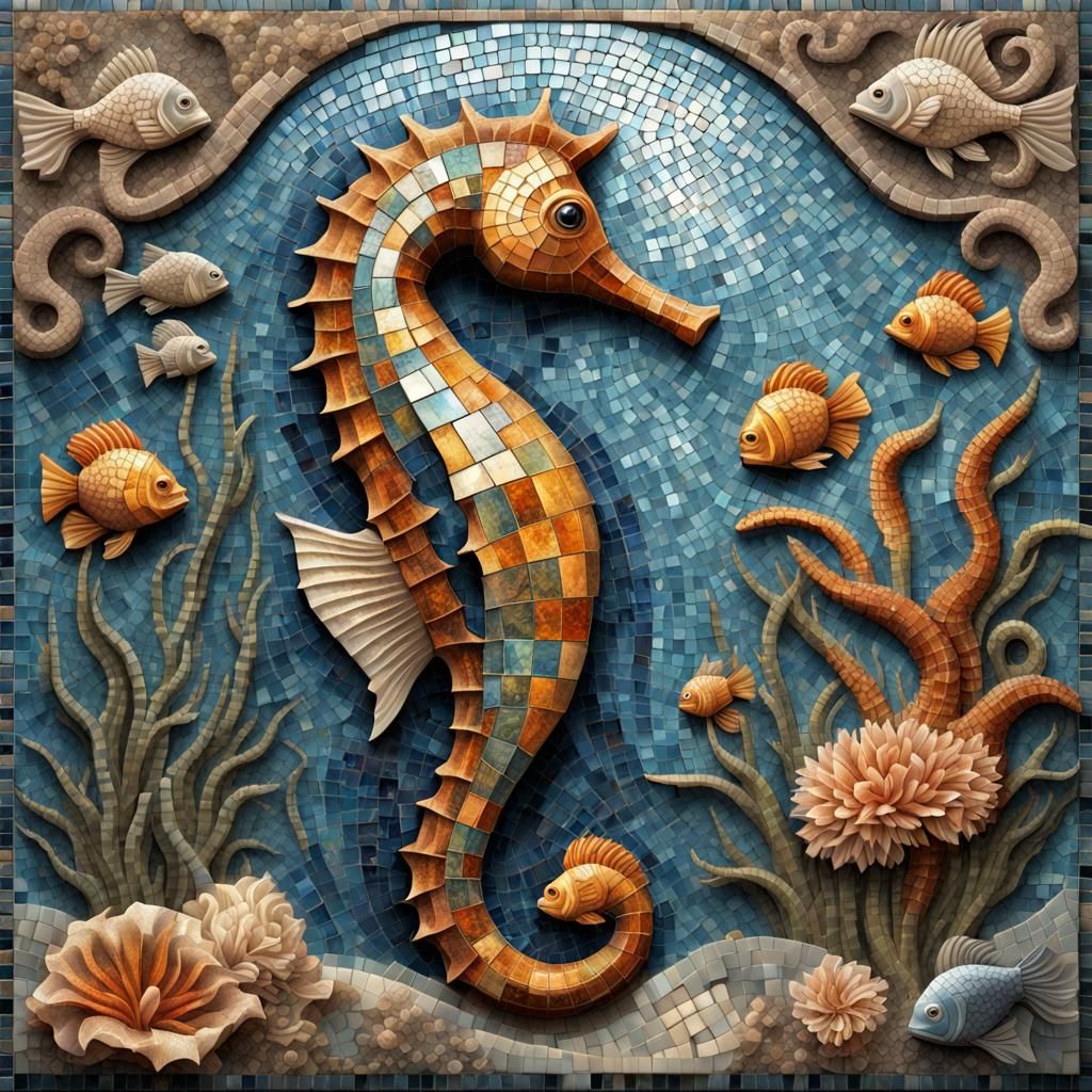 Seahorse tranquility  by @Le Parfait
