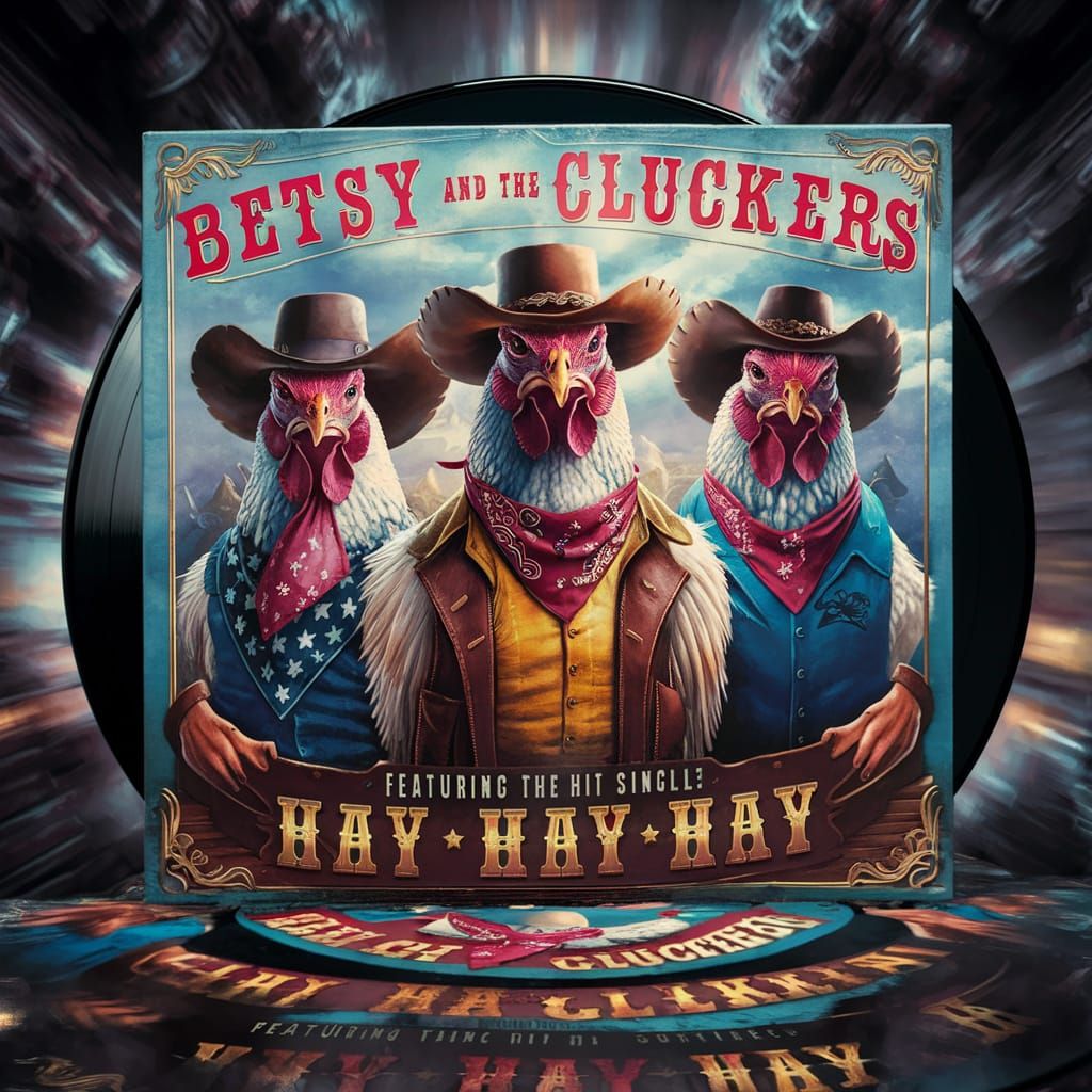 Betsy and the Cluckers  by @NovemberFox