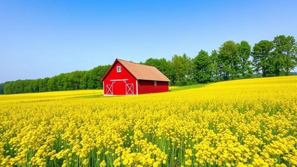 Rapeseed field