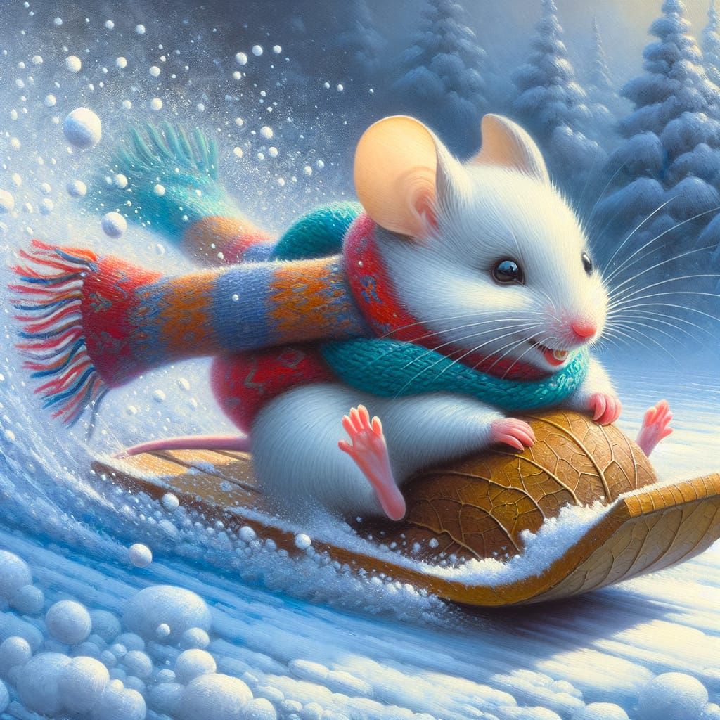 Winter fun  by @Hennie