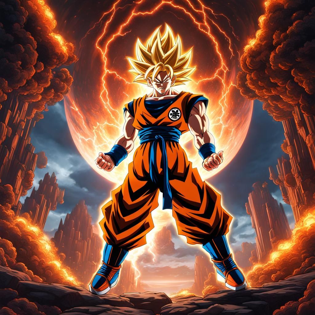 Dbz s s goku fashion adidas