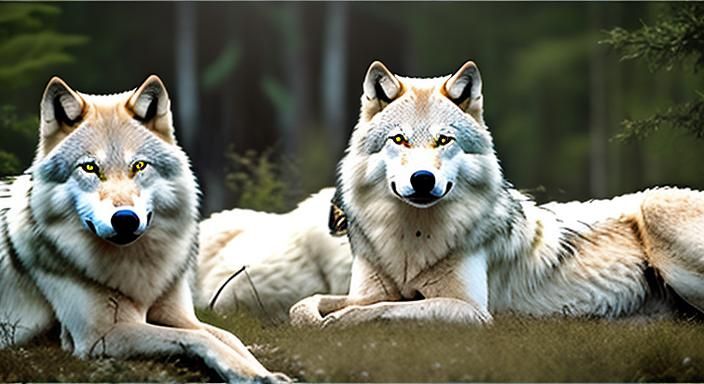 Wolves are beautiful.