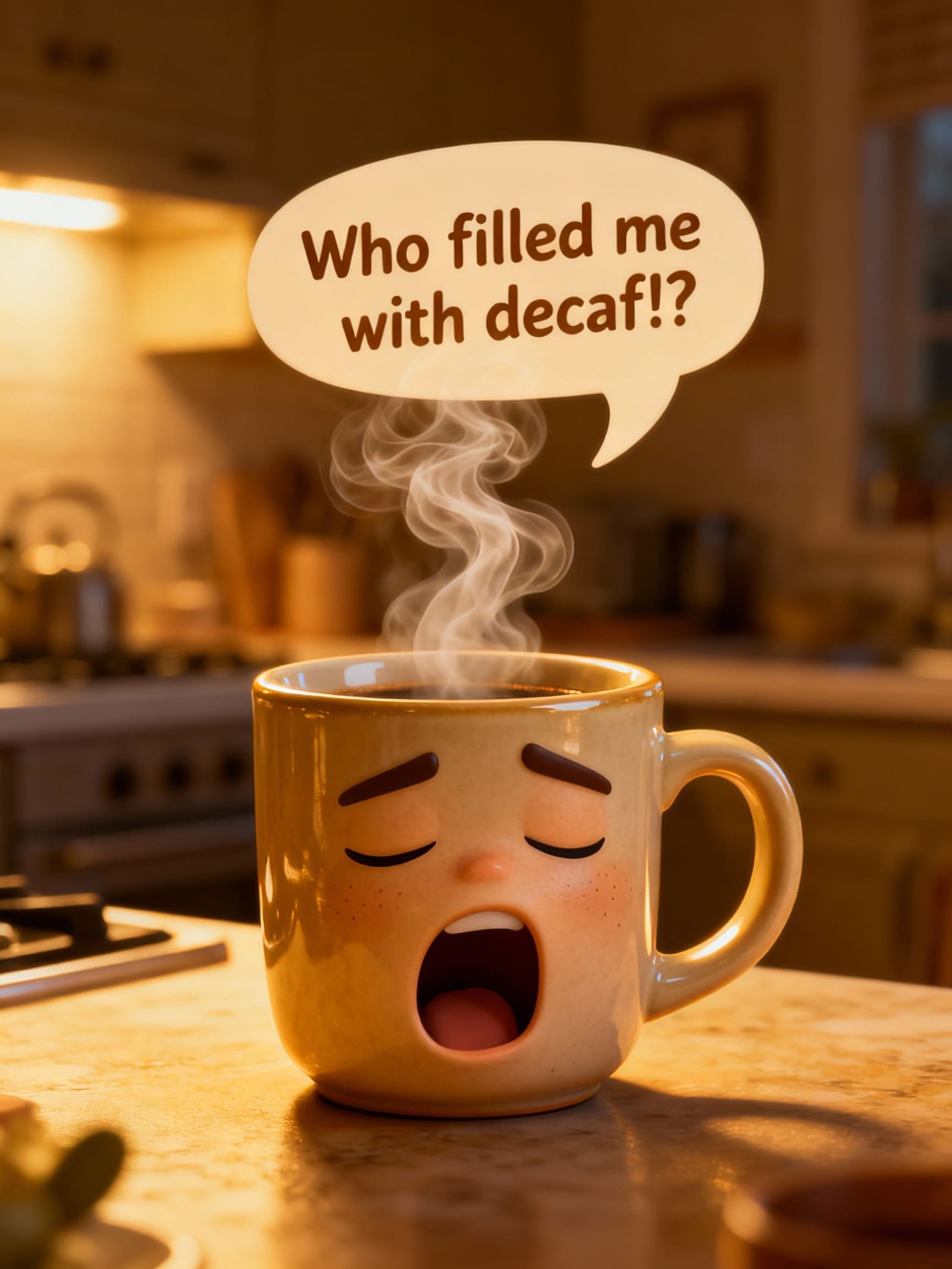 Who filled me with decaf?  by @Cheshyr Pontchartrain