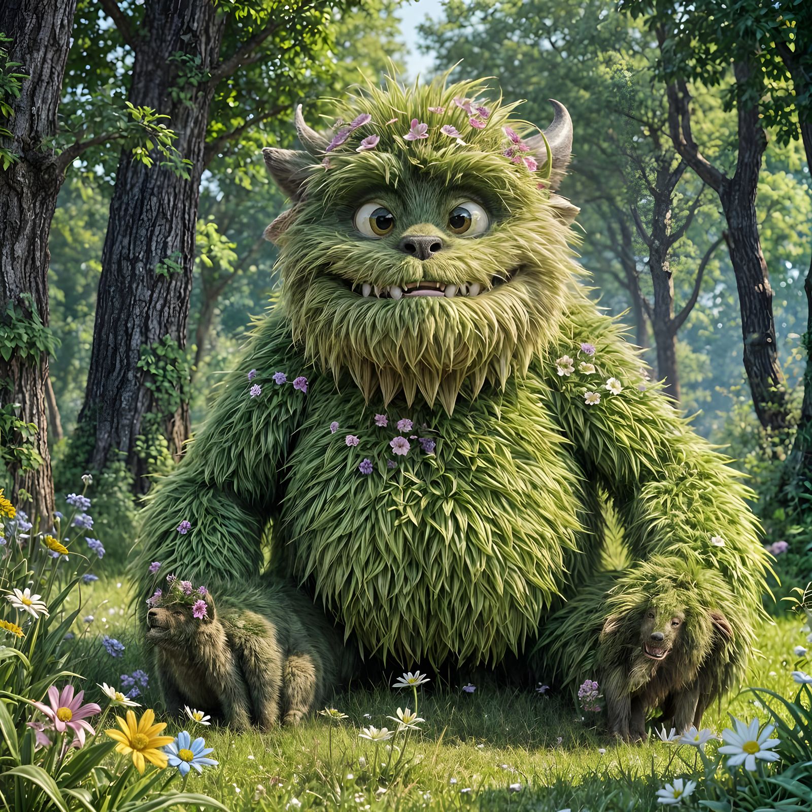 Monsters *Are* Real (You Just Have To Look Closer)  by @Mallory Reese