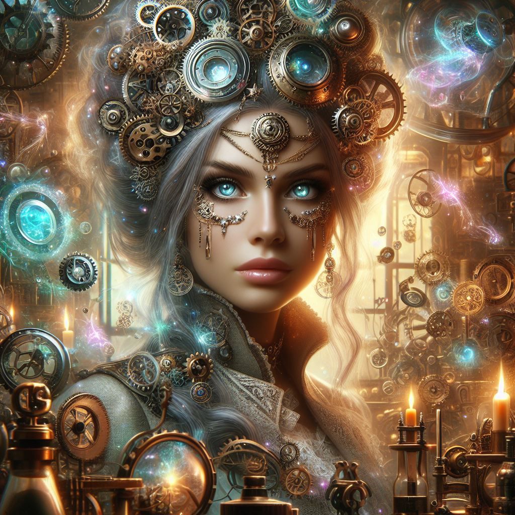 Arcane Steampunk Inventor's Workshop of Wonders