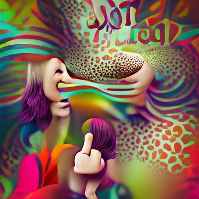 “If you don’t think, you shouldn’t talk!” polished photoillu...